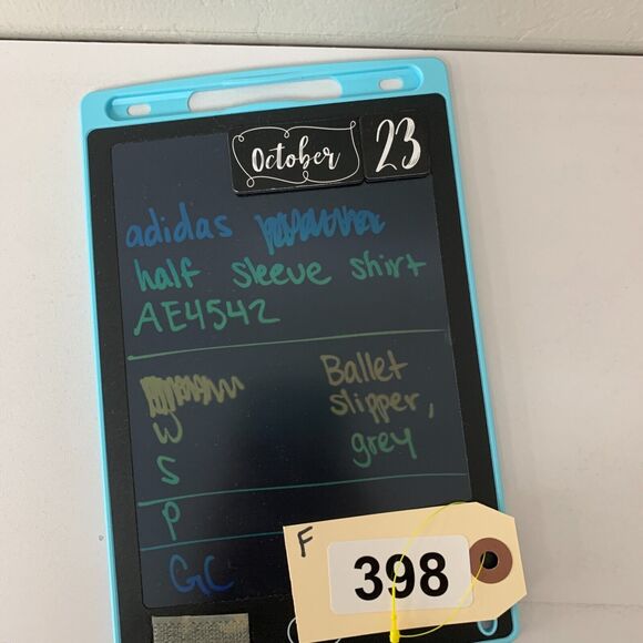 Adidas Shirt Womens S Pink Gray Colorblock Quarter Sleeve Athletic Stretch Tee - Picture 10 of 11